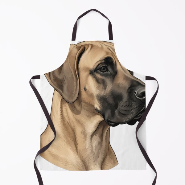 Item preview, Vintage Naturalist Great Dane Portrait — Antique Dog Breed Art designed and sold by Catch333.
