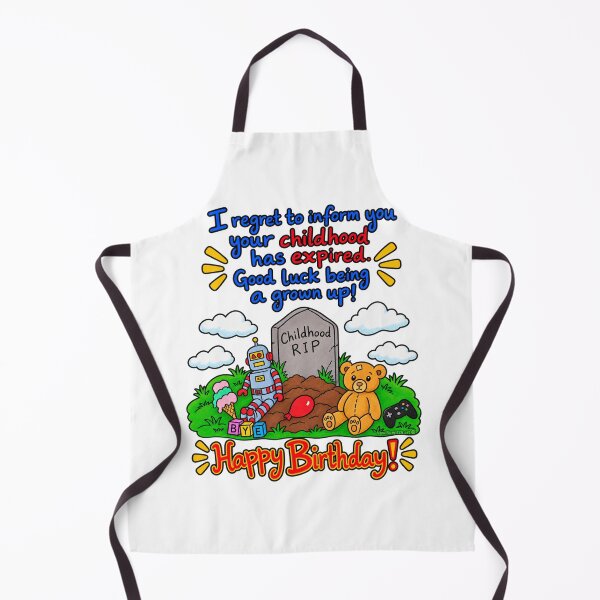 Item preview, Funny Childhood Expired Birthday – Growing Up Humor designed and sold by newsuept25.art.