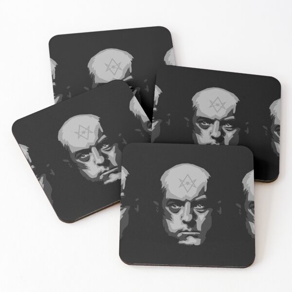 Item preview, Aleister Crowley designed and sold by 4gottenlore.