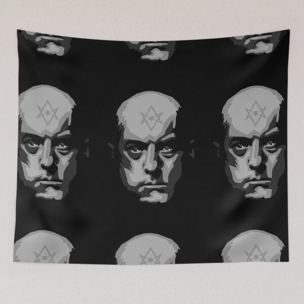 Item preview, Aleister Crowley designed and sold by 4gottenlore.