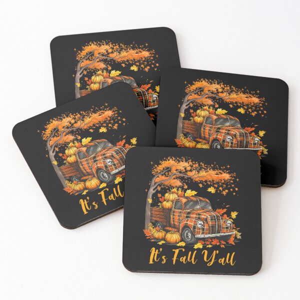 Item preview, Truck and Pumpkin It's Fall Ya'll designed and sold by jackelmbradyt.