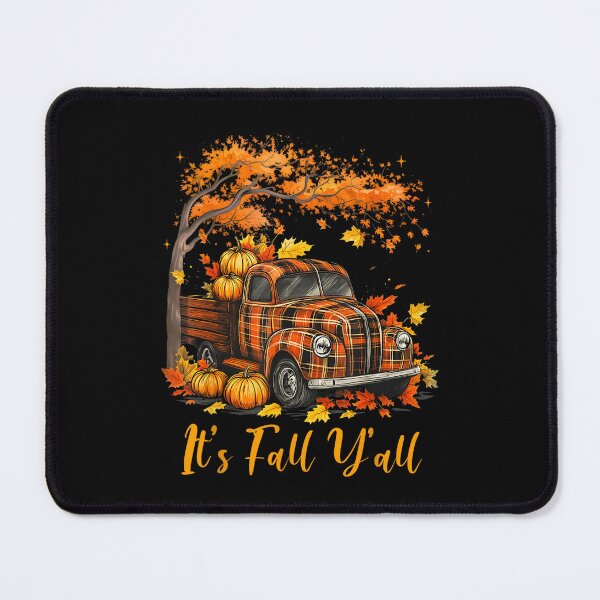Item preview, Truck and Pumpkin It's Fall Ya'll designed and sold by jackelmbradyt.