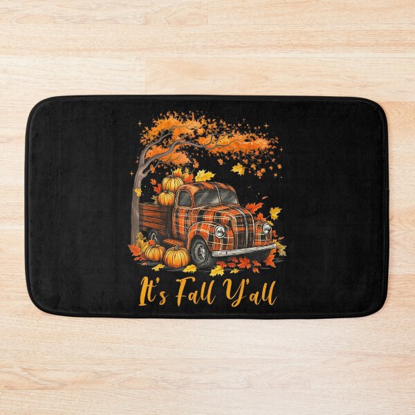 Item preview, Truck and Pumpkin It's Fall Ya'll designed and sold by jackelmbradyt.