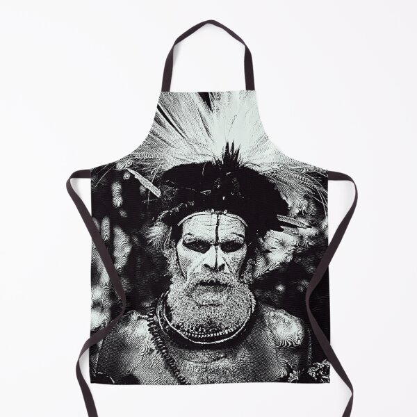 Item preview, Papua New Guinea Chief Art Photo designed and sold by DEC02.
