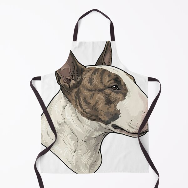 Item preview, Vintage Naturalist English Bull Terrier Portrait — Antique Dog Breed Art designed and sold by Catch333.