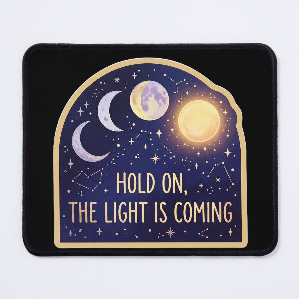 Item preview, Winter Solstice — Hold On, the Light Is Coming designed and sold by TheCalmEdit.