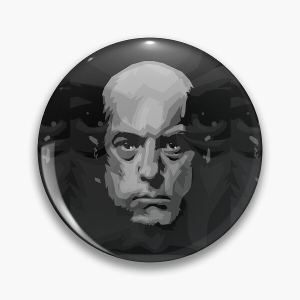 Item preview, Aleister Crowley designed and sold by 4gottenlore.