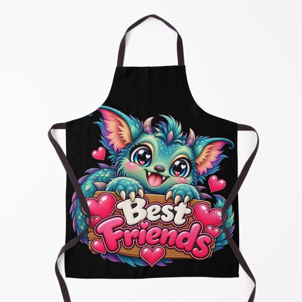Item preview, Best Friends Blue Creature – Cute Kawaii Fantasy Friendship Design designed and sold by aventi24.