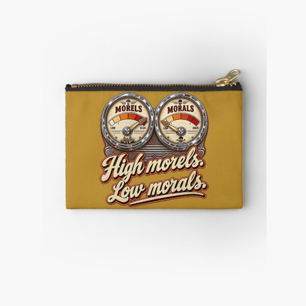 Item preview, High Morels Low Morals - Funny Morel Mushroom Hunting designed and sold by LottiesLuck.