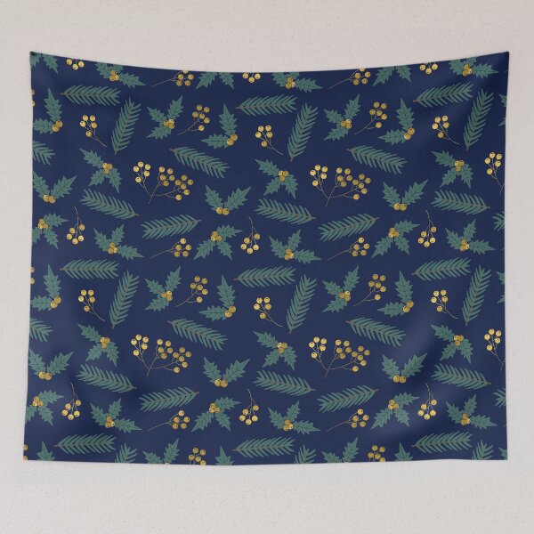 Item preview, Copy of Holly Berry Christmas Botanical Modern Pattern designed and sold by idovedesign.