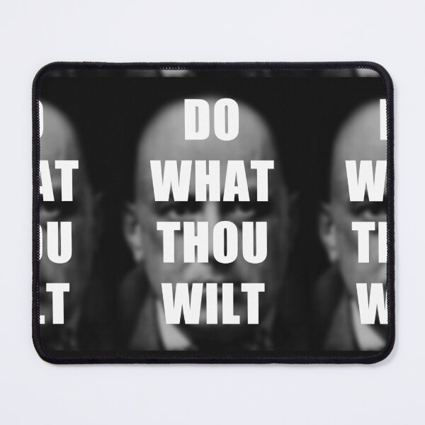 Item preview, Aleister Crowley, Do What Thou Wilt designed and sold by 4gottenlore.