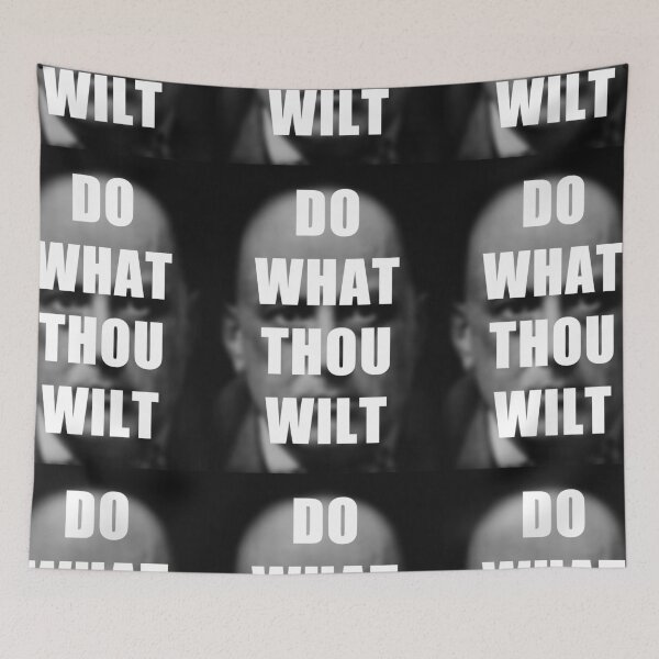 Item preview, Aleister Crowley, Do What Thou Wilt designed and sold by 4gottenlore.