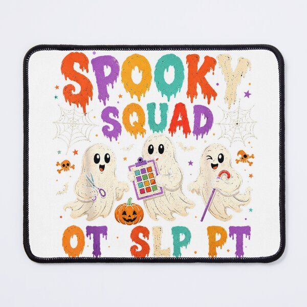 Item preview, Halloween Spooky Squad SLP OT PT Ghost Occupational Therapy T-Shirt designed and sold by Atros.