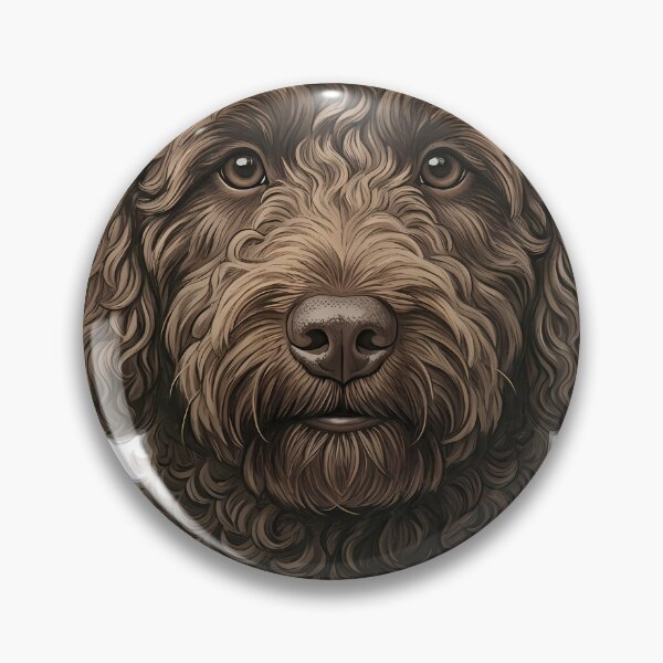 Item preview, Vintage Naturalist Labradoodle Portrait — Antique Dog Breed Art designed and sold by Catch333.