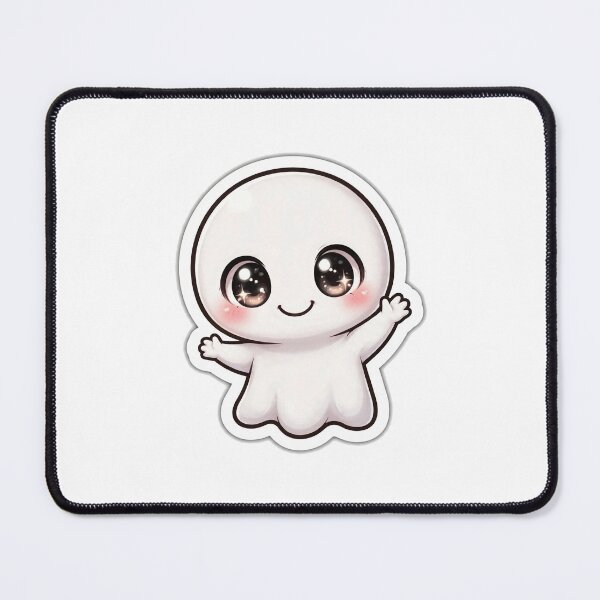 Item preview, Friendly Ghost Classic Anime Chibi Sticker - Halloween designed and sold by Lesley D.