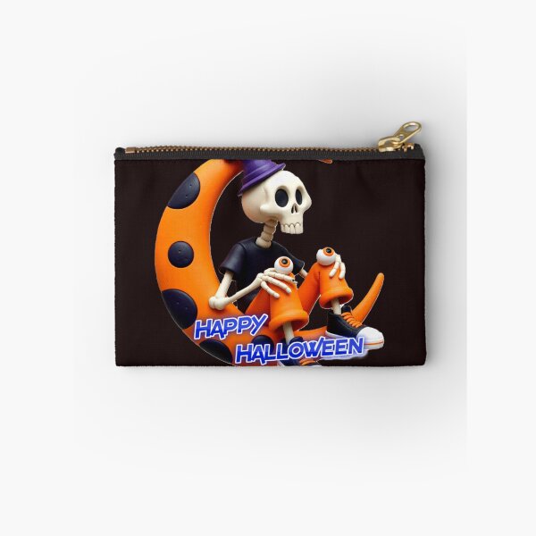 Item preview, colorful halloween skeleton typographic funny halloween skelton design designed and sold by SmashingDeals.