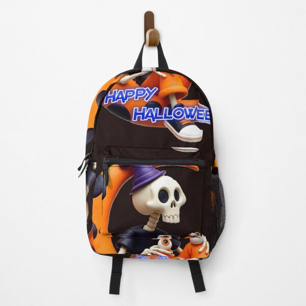 Item preview, colorful halloween skeleton typographic funny halloween skelton design designed and sold by SmashingDeals.