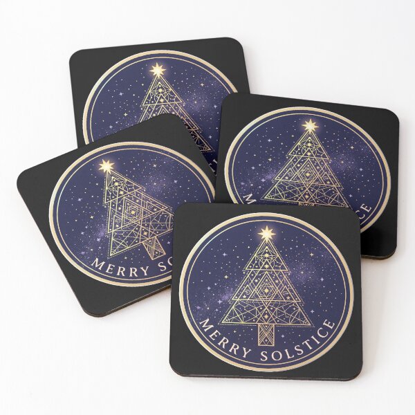 Item preview, Merry Solstice Sacred Geometry Yule Tree designed and sold by TheCalmEdit.