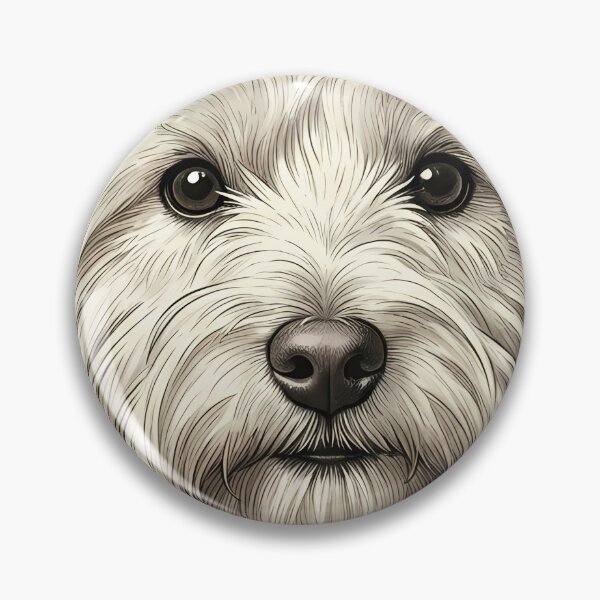 Item preview, Vintage Naturalist West Highland White Terrier Portrait — Antique Dog Breed Art designed and sold by Catch333.