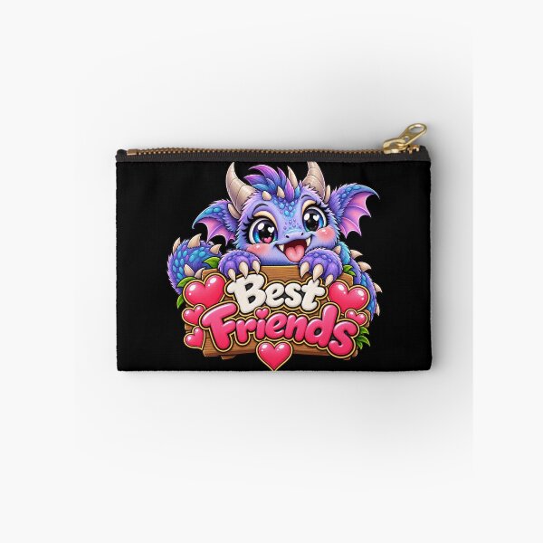Item preview, Best Friends Purple Creature – Cute Kawaii Fantasy Friendship Design designed and sold by aventi24.