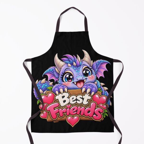 Item preview, Best Friends Purple Creature – Cute Kawaii Fantasy Friendship Design designed and sold by aventi24.
