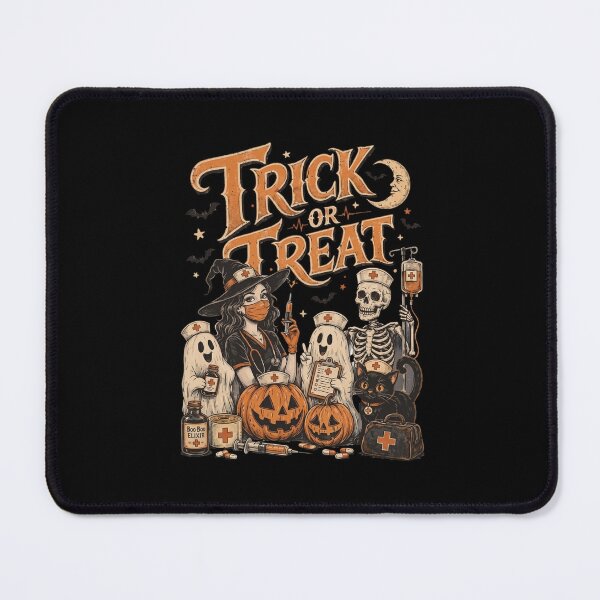 Item preview, Trick Or Treat Nurses Night Shift RN Funny Halloween Shirt designed and sold by ChockletBoy.