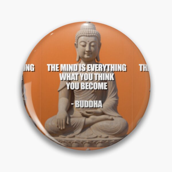 Item preview, Buddha, quote, The mind is everything what you think you become designed and sold by 4gottenlore.