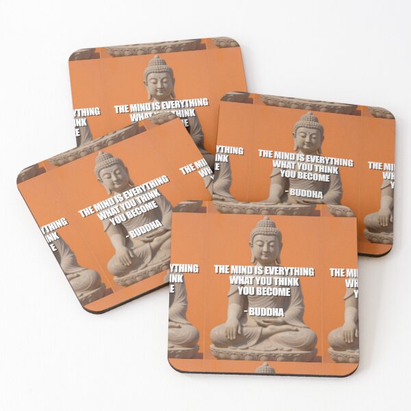 Item preview, Buddha, quote, The mind is everything what you think you become designed and sold by 4gottenlore.