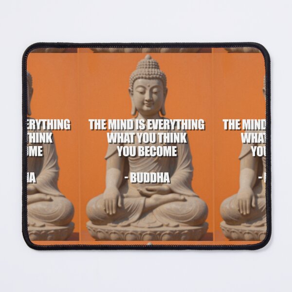Item preview, Buddha, quote, The mind is everything what you think you become designed and sold by 4gottenlore.