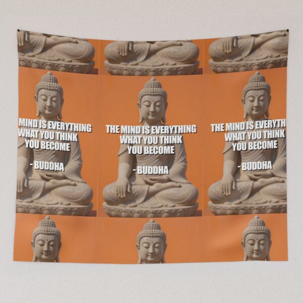 Item preview, Buddha, quote, The mind is everything what you think you become designed and sold by 4gottenlore.