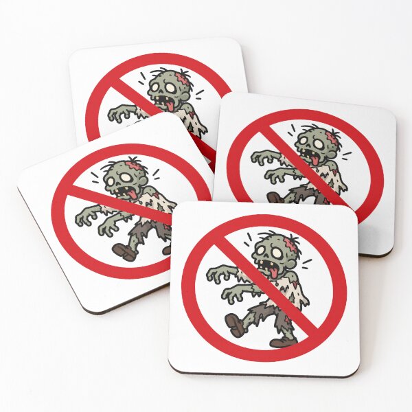 Item preview, No Zombies Allowed designed and sold by MonkiFlipp.