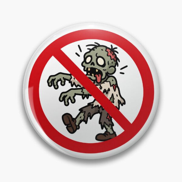 Item preview, No Zombies Allowed designed and sold by MonkiFlipp.