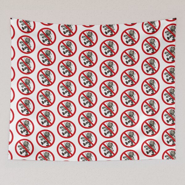 Item preview, No Zombies Allowed designed and sold by MonkiFlipp.