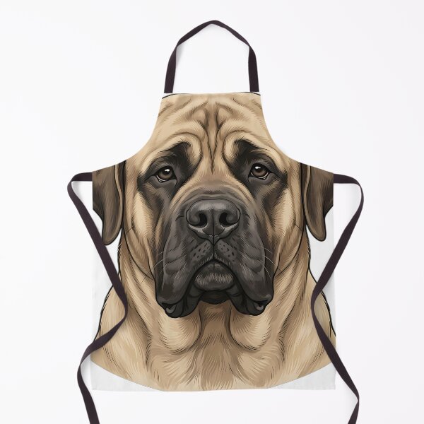 Item preview, Vintage Naturalist English Mastiff Portrait — Antique Dog Breed Art designed and sold by Catch333.