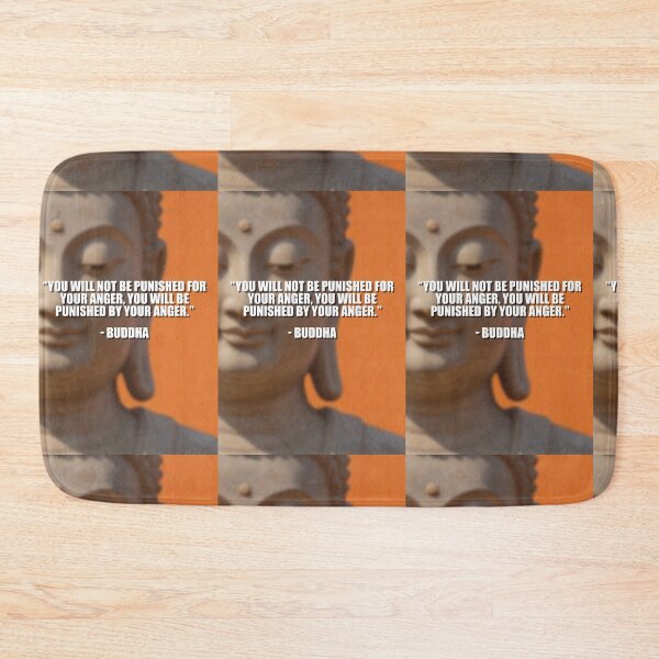 Item preview, Buddha, quote, You will not be punished for your anger, you will be punished by your anger designed and sold by 4gottenlore.