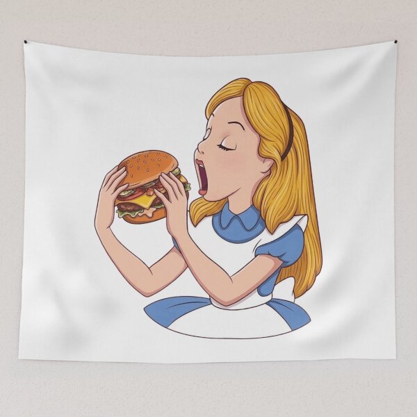 Item preview, Alice Eating Burger designed and sold by wingoo22.