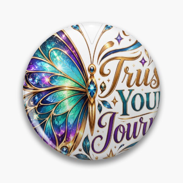Item preview, Trust Your Journey – Butterfly Wisdom & Personal Growth designed and sold by LuckyJade.