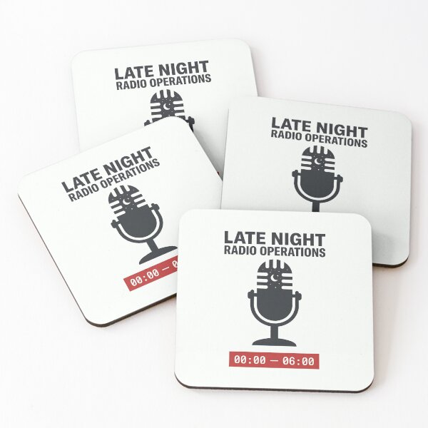 Item preview, Late Night Radio Operations Night Shift Broadcast designed and sold by SplashTastic.