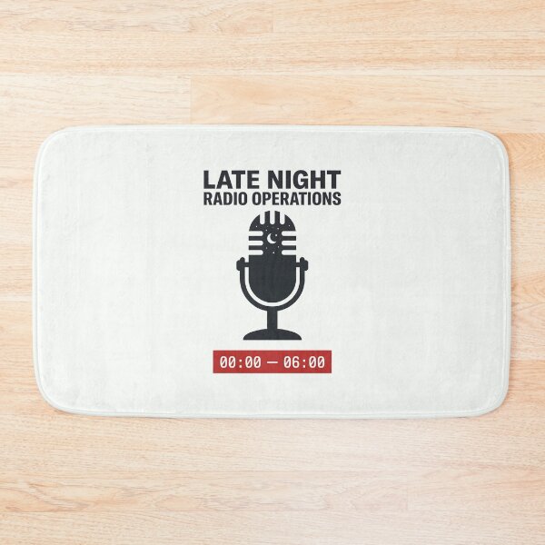 Item preview, Late Night Radio Operations Night Shift Broadcast designed and sold by SplashTastic.