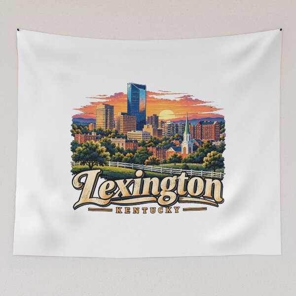 Item preview, Vintage Lexington Kentucky Travel Souvenir Landmark Gift designed and sold by MichaeIRellov.