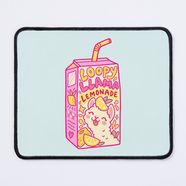 Item preview, Loopy Llama Lemonade Cute Kawaii Juice Box designed and sold by Moo7shop.