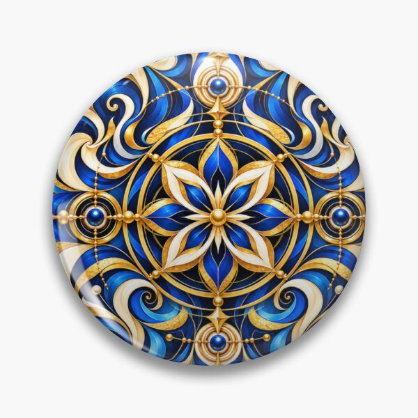 Item preview, Azure Ornament  designed and sold by NeuroArtGallery.