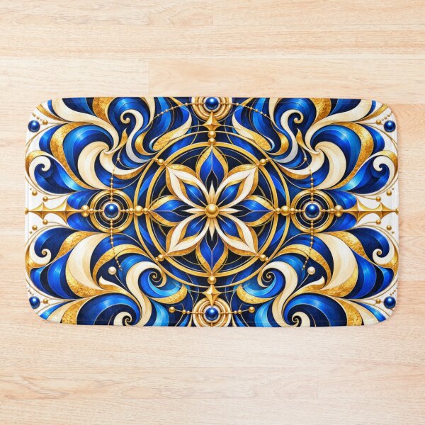Item preview, Azure Ornament  designed and sold by NeuroArtGallery.