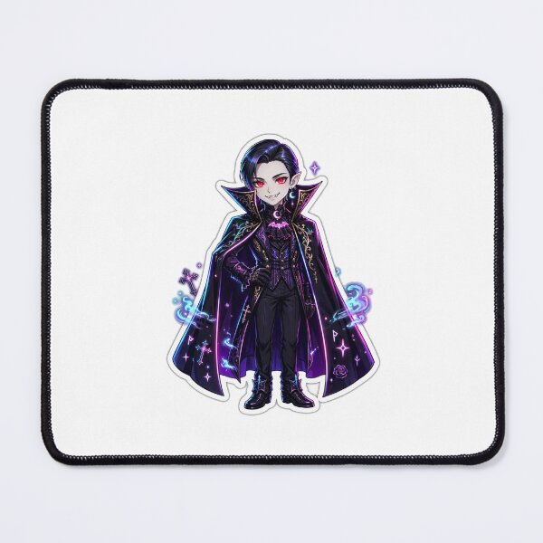 Item preview, Goth Vampire Neon Glow Sticker - Halloween designed and sold by Lesley D.