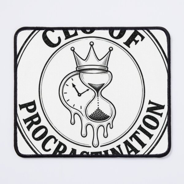 Item preview, CEO of Procrastination - Funny Corporate Burnout Relatable Humor designed and sold by IbericoStudio.