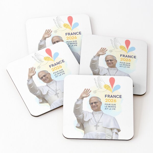 Item preview, Pope Leon - T-shirts and Souvenir Gifts - France 2026 designed and sold by Dany and Dom.