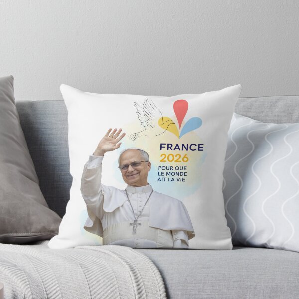 Item preview, Pope Leon - T-shirts and Souvenir Gifts - France 2026 designed and sold by Dany and Dom.