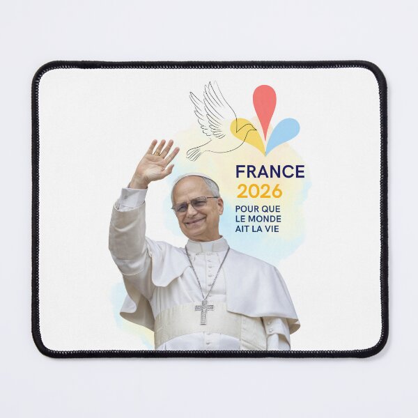 Item preview, Pope Leon - T-shirts and Souvenir Gifts - France 2026 designed and sold by Dany and Dom.