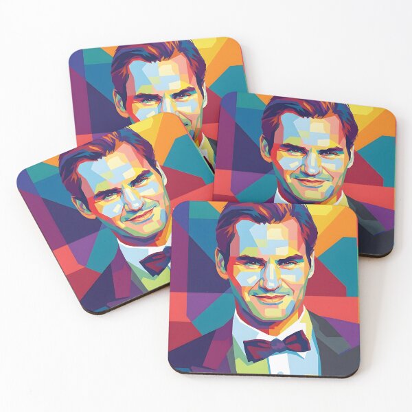 Item preview, Roger Federer Pop Art designed and sold by Kindcorner.
