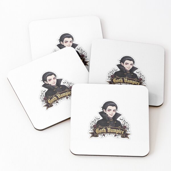 Item preview, Goth Vampire Name Banner Showcase Sticker - Halloween designed and sold by Lesley D.